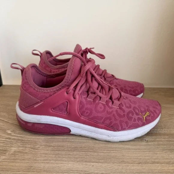Puma Shoes Womens Size 7.5 Pink SoftFoam+ Mesh Athletic Sneakers 388505-02 - Picture 1 of 10